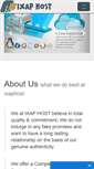 Mobile Screenshot of ixaphost.net